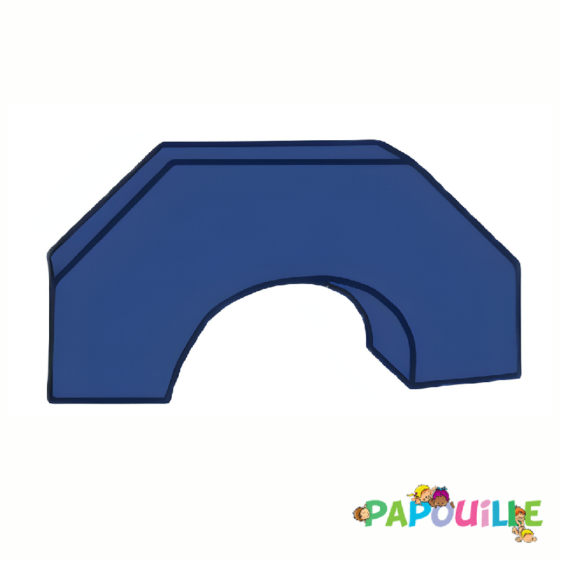 Le petit pont en mousse rose