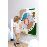 Panneau mural sensoriel et sonore