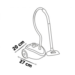 Aspirateur electronique smoby
