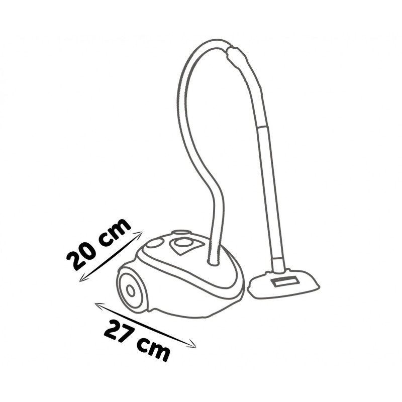 Aspirateur electronique smoby