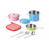Set de cuisine coloré, 9 éléments
