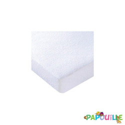 Alèse protège matelas eponge en pvc 60 x 120 cm