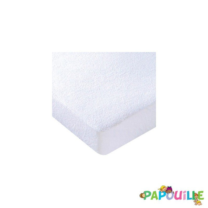 Alèse protège matelas eponge en pvc 60 x 120 cm