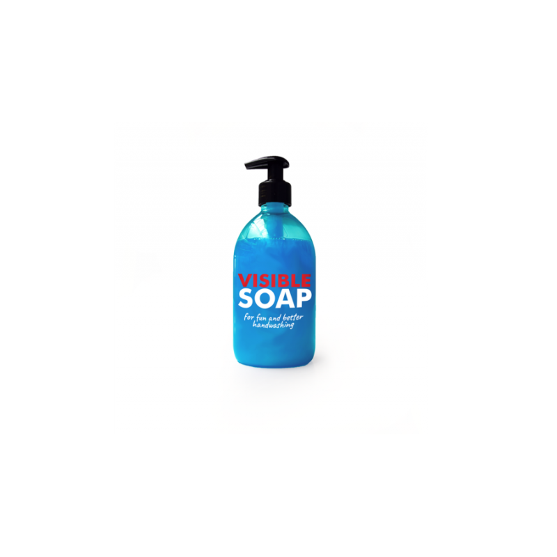 Savon enfant visible bleu 500 ml
