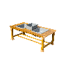 Table de sable et d'eau d’extérieur