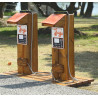 Station de recharge pour vélo