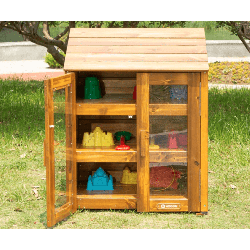 Outdoor Cabinet with transparent doors
