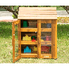 Outdoor Cabinet with transparent doors