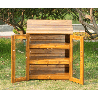 Outdoor Cabinet with transparent doors