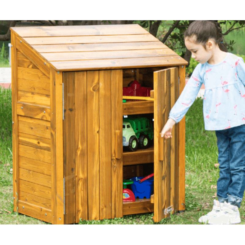 Outdoor Cabinet with opaque doors