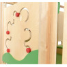 Structure de motricité toboggan - dans les bois