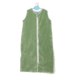 Turbulette microfibre sans manche 48 x 90cm vert reglable