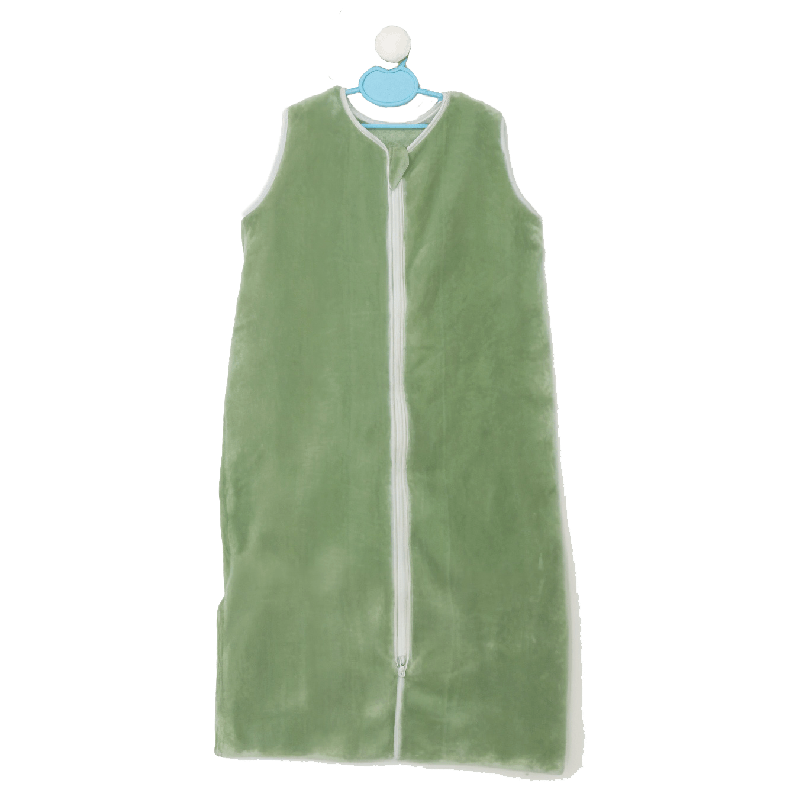 Turbulette microfibre sans manche 48 x 90cm vert reglable