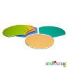 Tapis motricité libre pétales 240x240x2cm