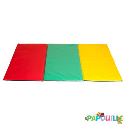 Tapis de sol de motricité pliant en mousse pvc 180x120x2cm