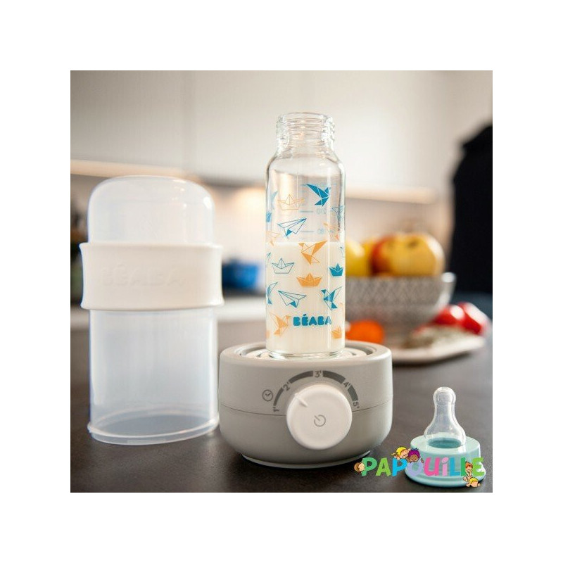 Baby milk second grey : chauffe biberon vapeur