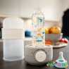 Baby milk second grey : chauffe biberon vapeur