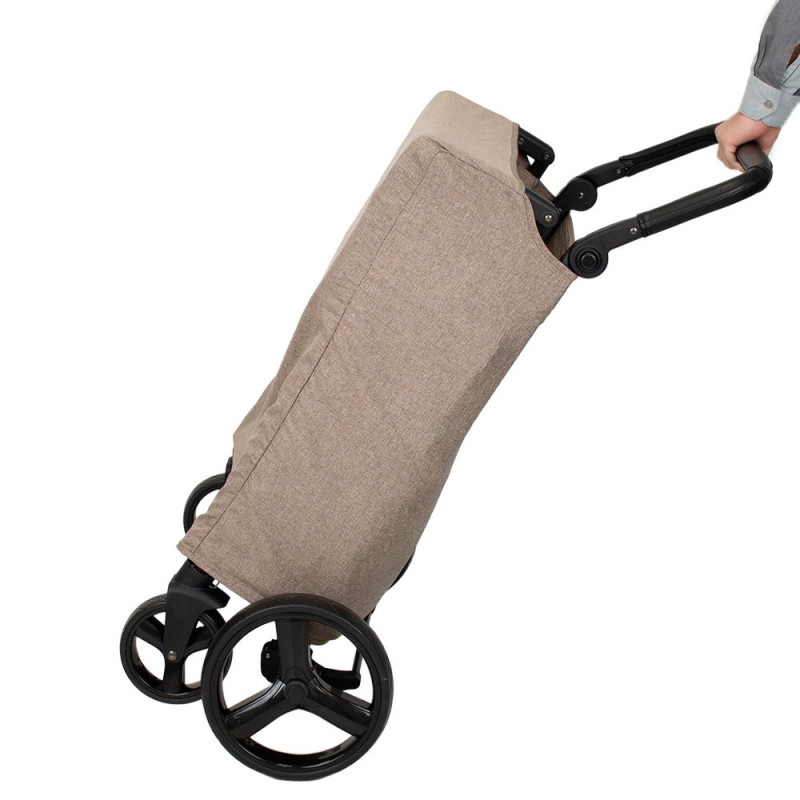 Poussette Wagon 4 places Gris