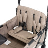 Poussette Wagon 4 places Gris