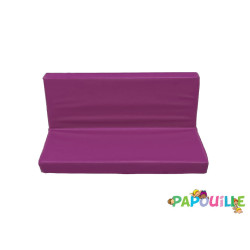 Banquette ras de sol sans armature