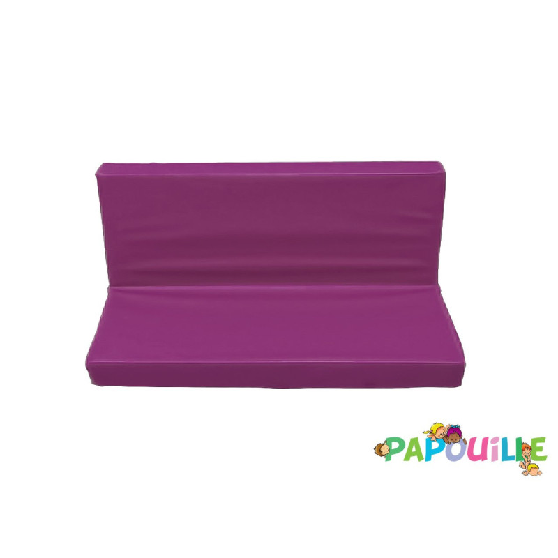Banquette ras de sol sans armature