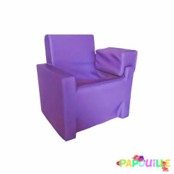 Fauteuil d'allaitement en mousse pvc avec accoudoirs