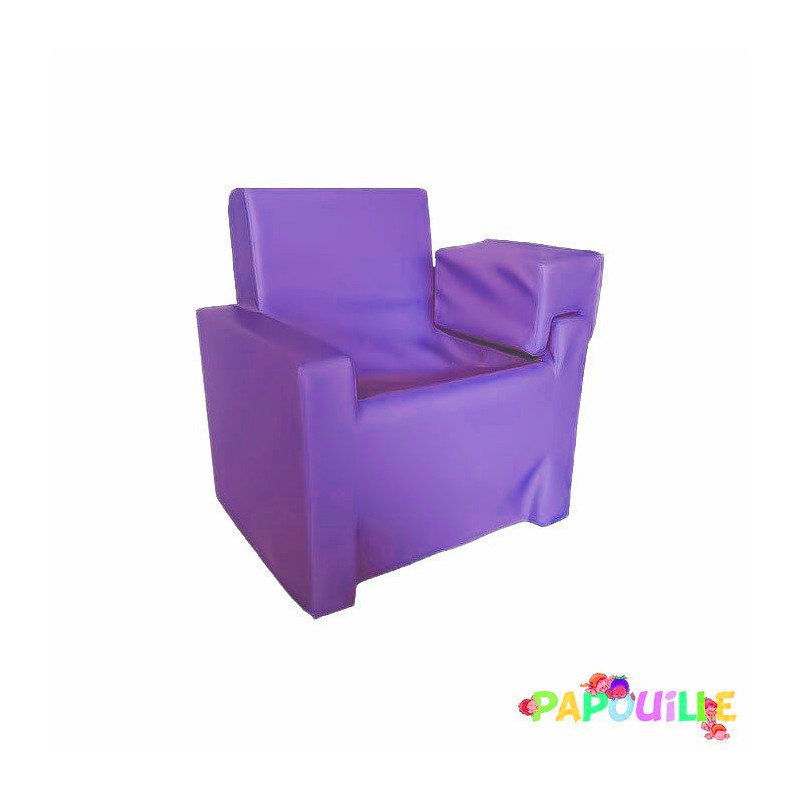 Fauteuil d'allaitement en mousse pvc avec accoudoirs