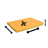 Tapis en mousse sur mesure épaisseur 2cm /m2 groix