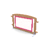 Barrière de séparation miroir