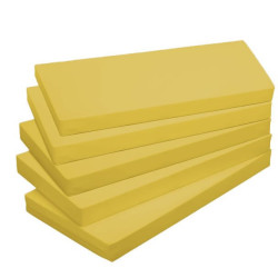 Lot de 5 matelas en tissu imperméable 60x120 confort 10cm
