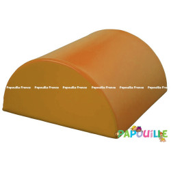 Module bloc demi 1/2 rond en mousse pvc h.23cm parme