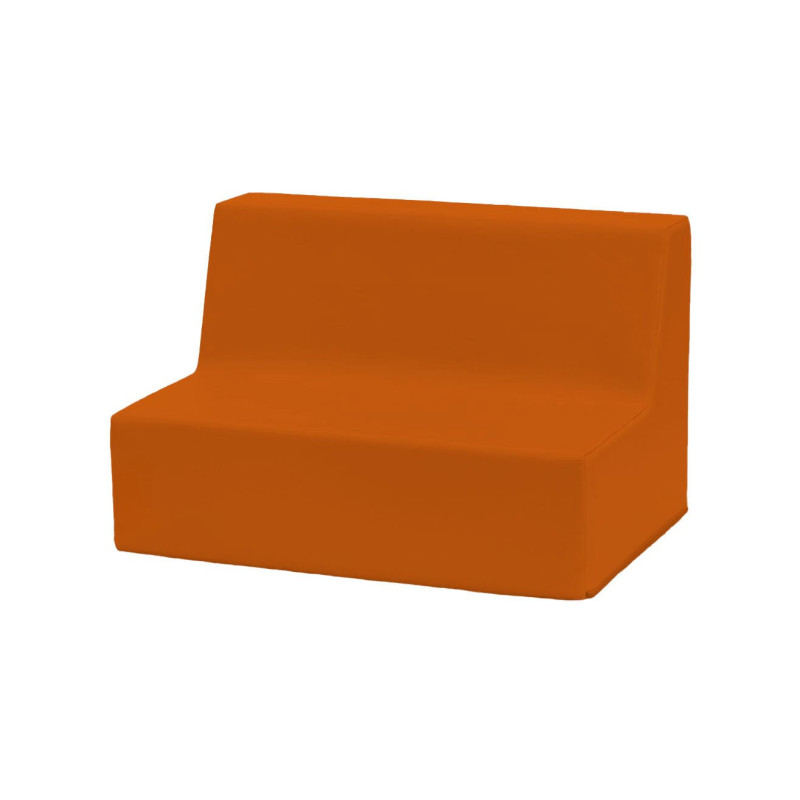 Banquette enfant 2 à 3 places en mousse pvc h. 17cm