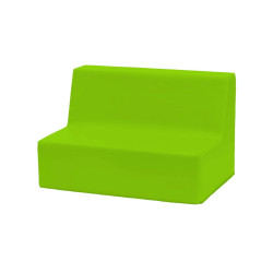 Banquette enfant 2 à 3 places en mousse pvc h. 25cm