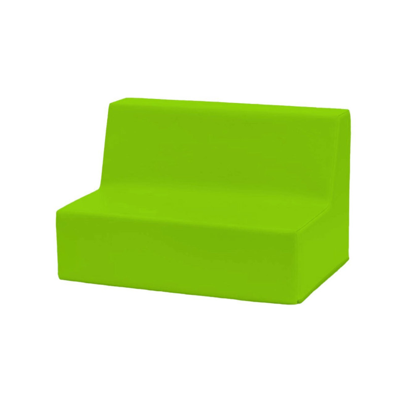 Banquette enfant 2 à 3 places en mousse pvc h. 25cm