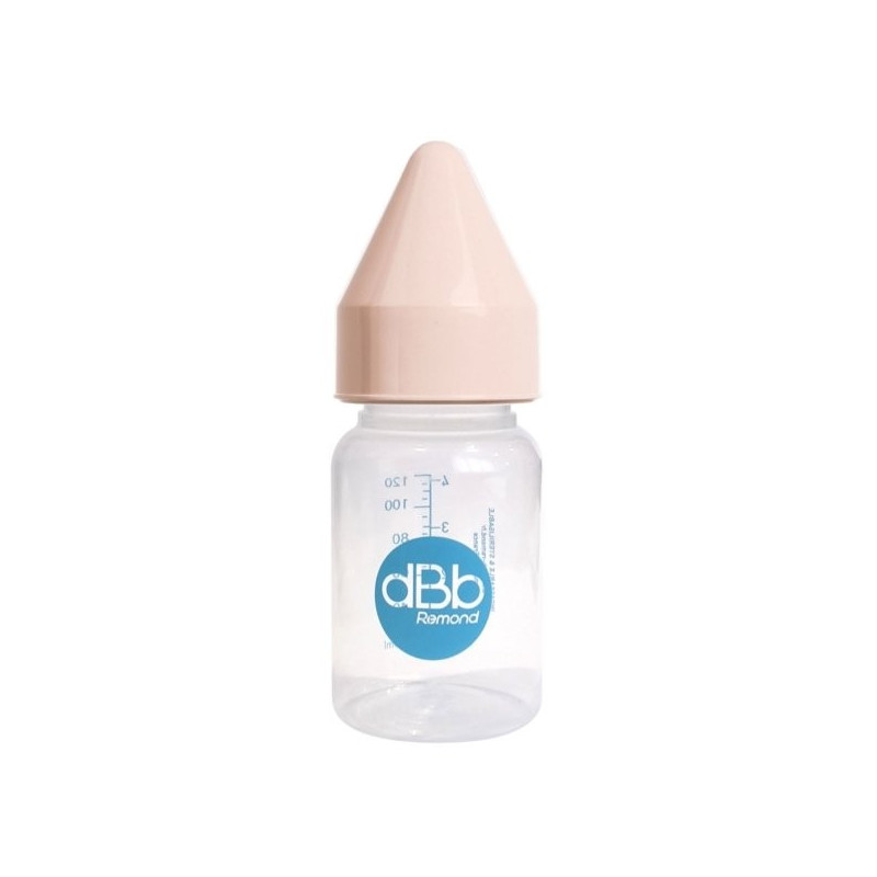Biberon 120ml polypropylène tétine nouveau né ciel