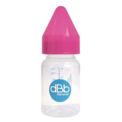 Biberon 120ml polypropylène tétine régul'air silicone turquoise