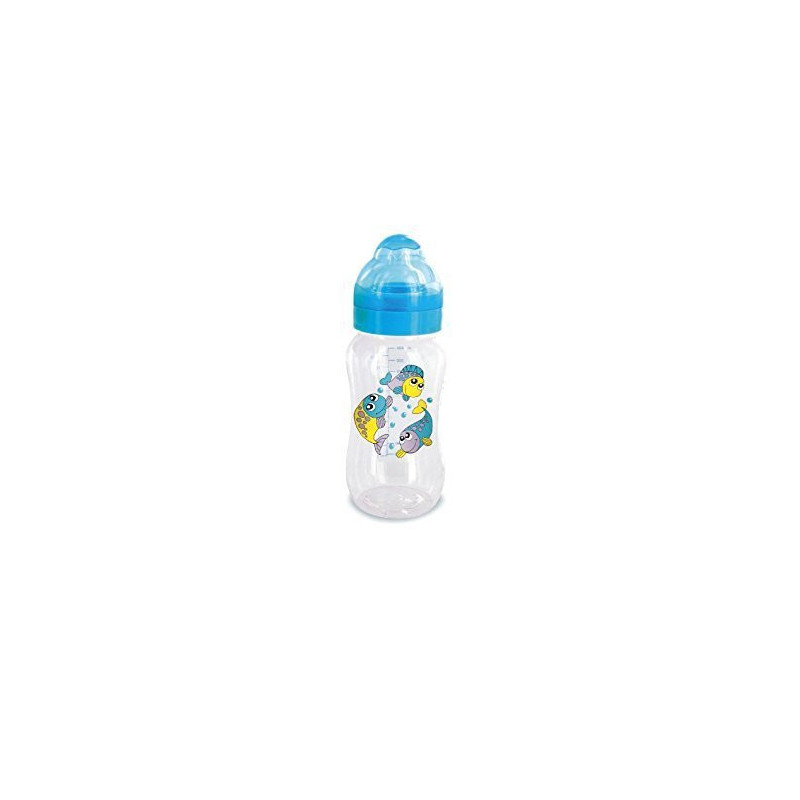 Biberon en tritan 330ml turquoise