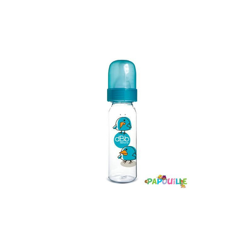 Biberon polypropylène regul air 240ml tétine nn silicone turquoise