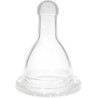 Biberon en verre regul'Air 110 ml - tétine NN silicone - Turquoise