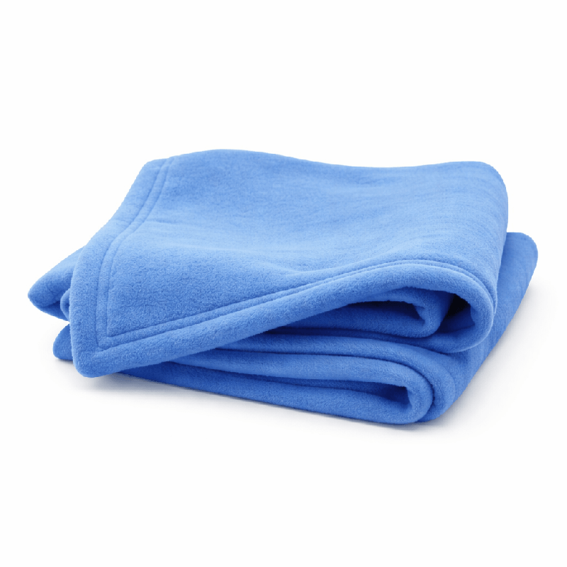 Couverture polaire 100 x 150 bleu Ciel