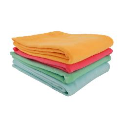 Couverture polaire - 250g/m² - 100x150 cm - Orange