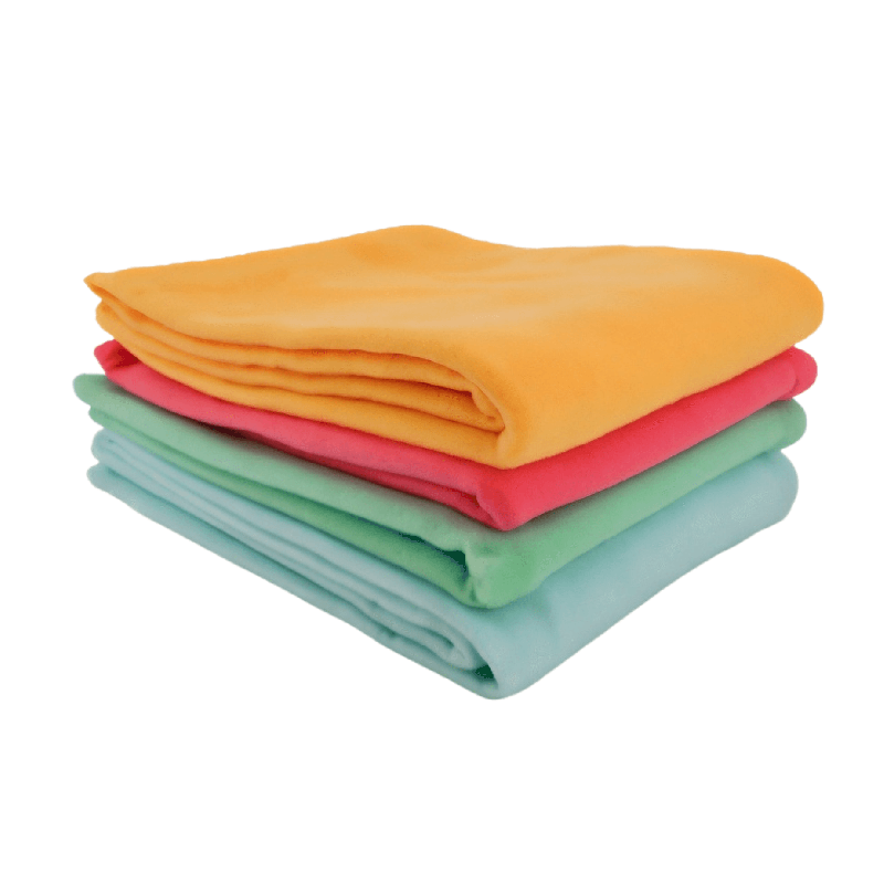 Couverture polaire - 250g/m² - 100x150 cm - Orange