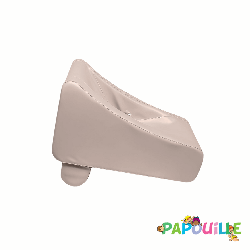 Transat sans armature en mousse pvc avec boudin parme