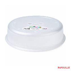 Cloche micro-ondes dia 26,5cm transparente