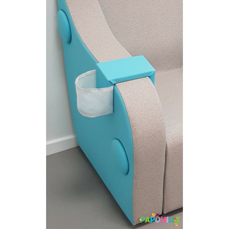Fauteuil d'allaitement avec dossier ergonomique Fuchsia