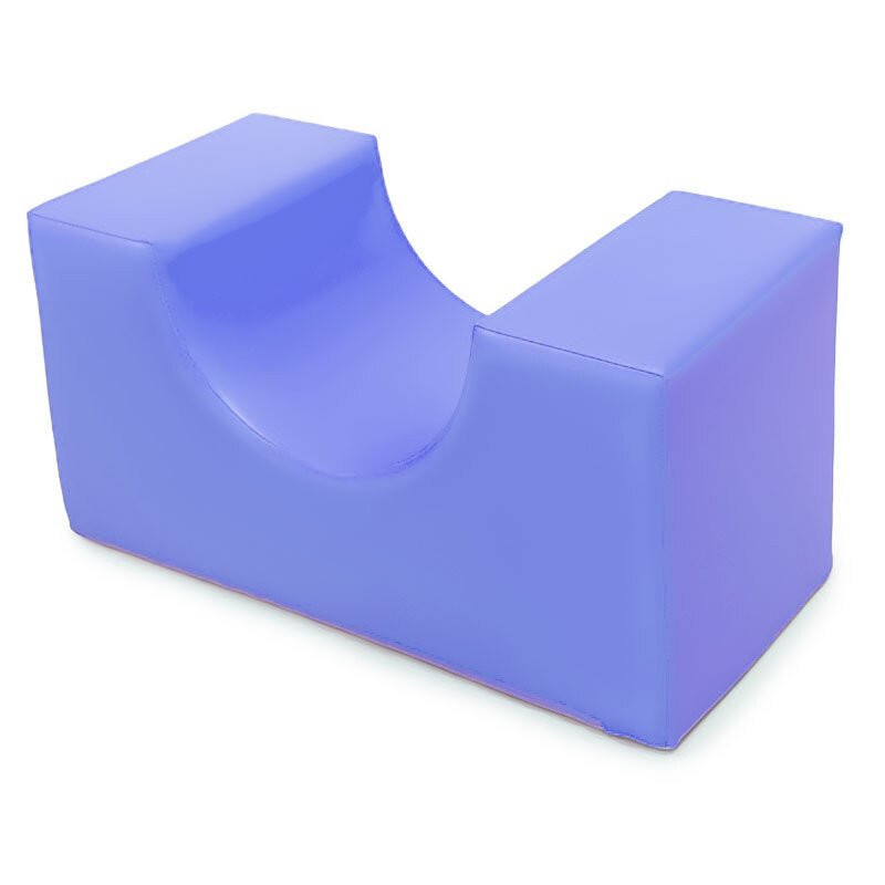 Le petit pont inversé de motricité enfant 60 x 60 x h 30 cm fuchsia