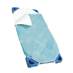 Sac de couchage matelassé 55 X 130 cm - Turquoise