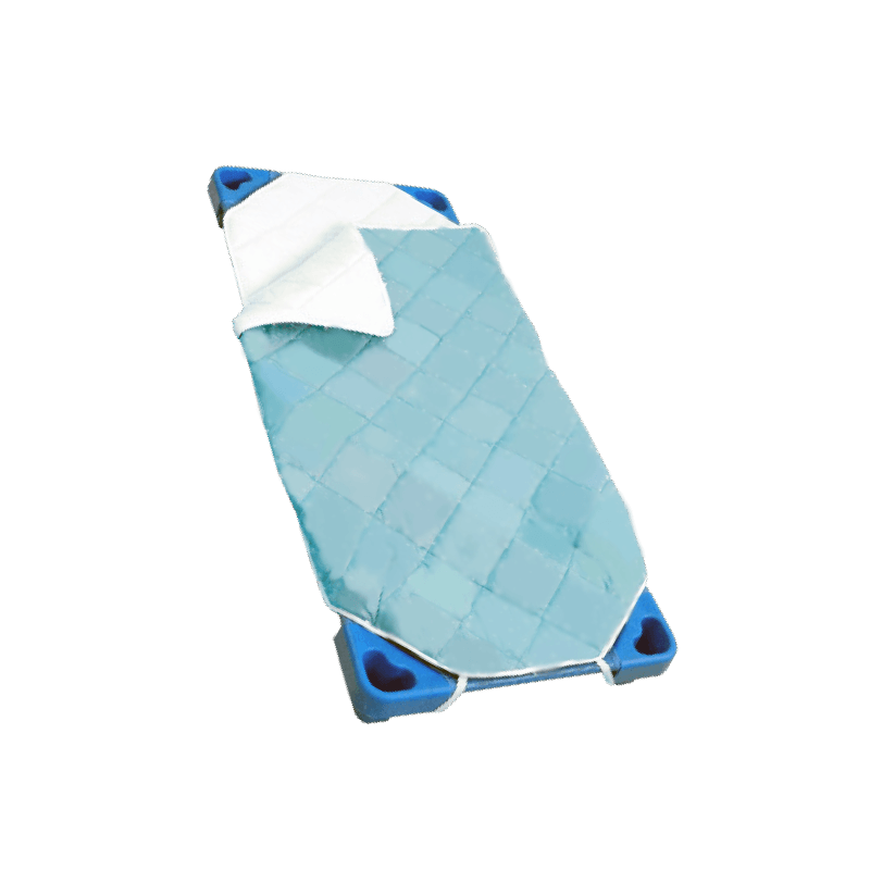 Sac de couchage matelassé 55 X 130 cm - Turquoise