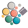 Disques tactiles enfant 1 an et +