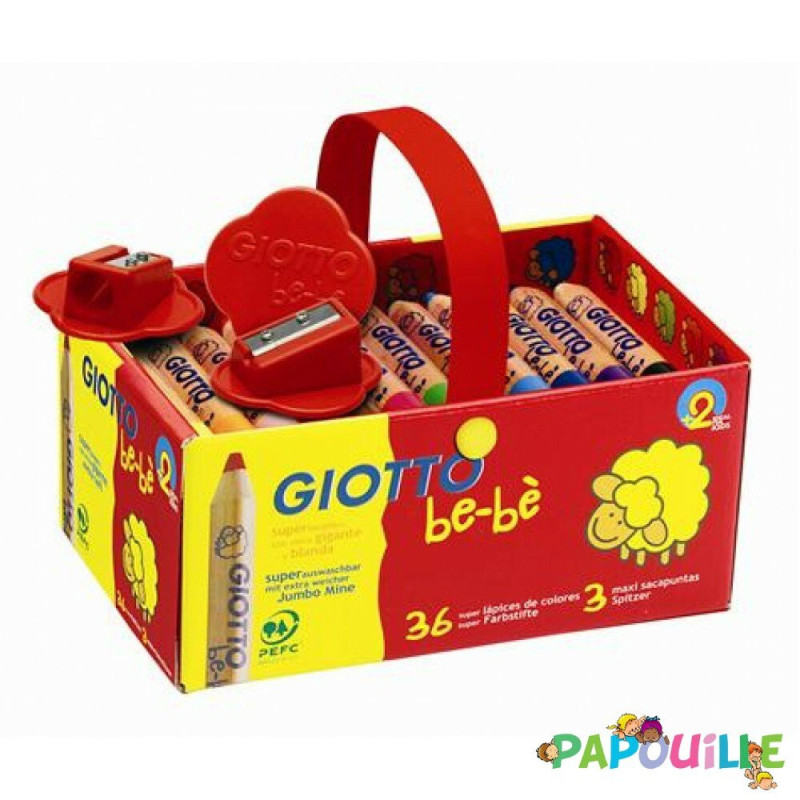 Pack crayons de couleur maxi